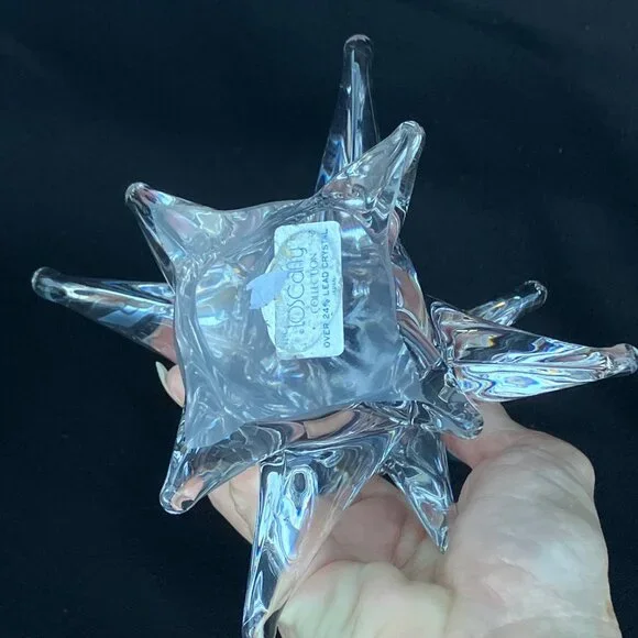 Toscany Crystal 8” Christmas Twisted Tree - Picture 12 of 12